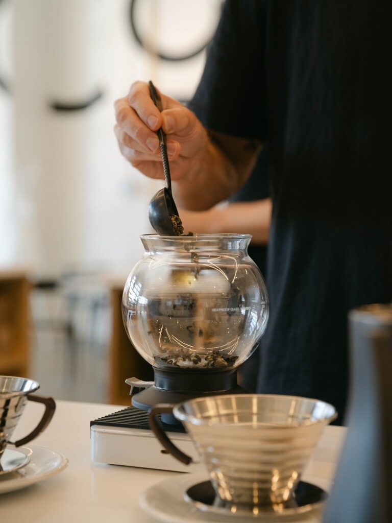 Specialty coffee preparation with precision at Coalescence Coffee Norfolk VA
