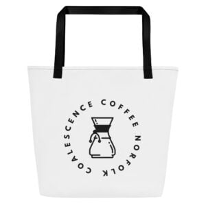 Pour Over Norfolk Large Tote Bag