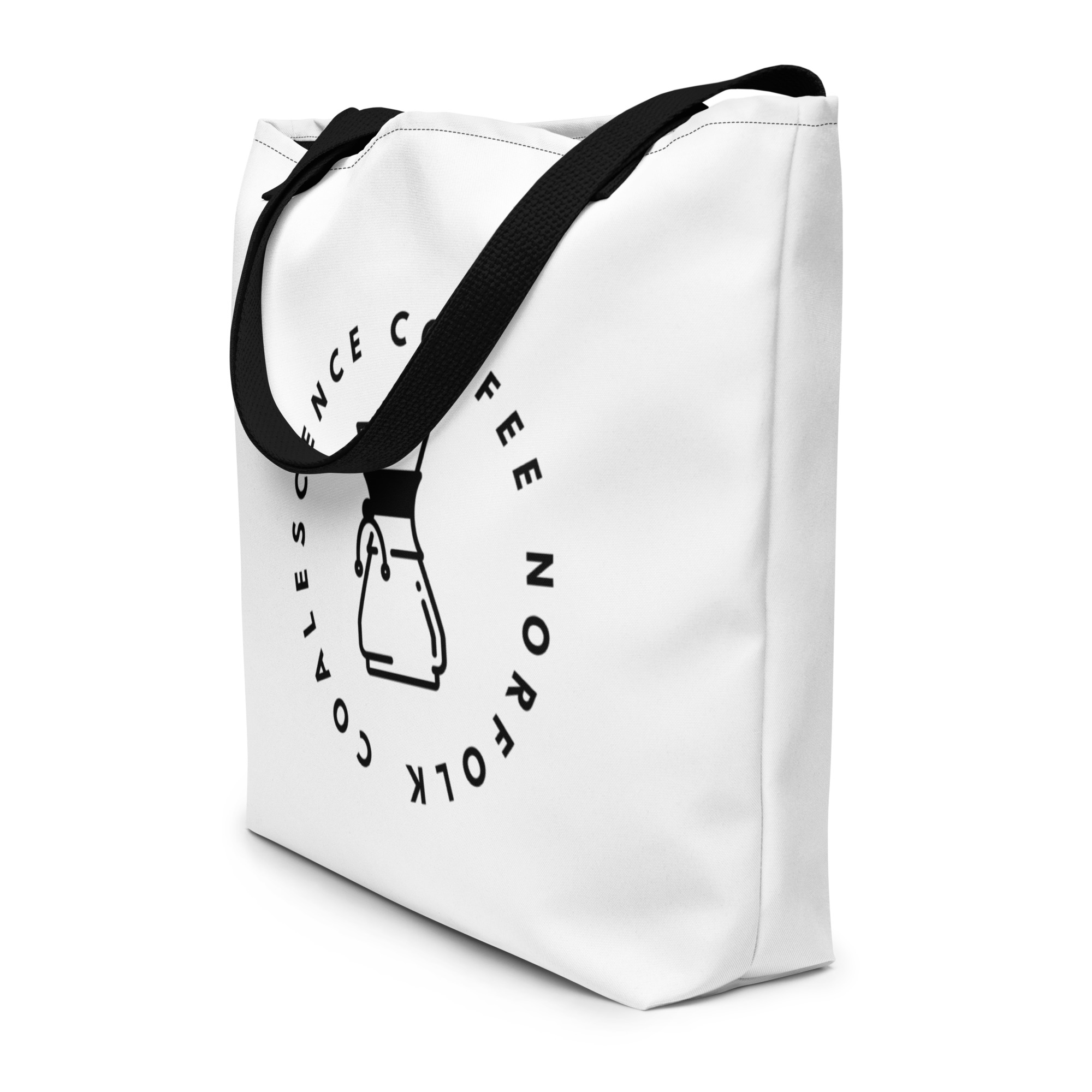 Pour Over Norfolk Large Tote Bag - Image 2