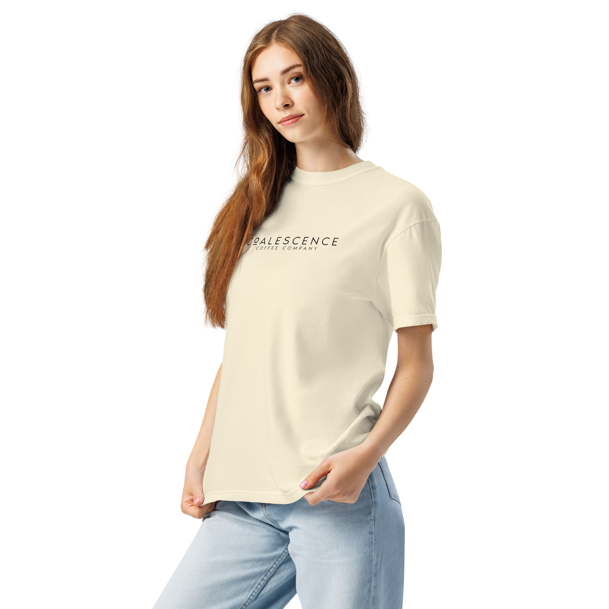 Coffee Loves Rwanda Oversized Unisex Garment-dyed Heavyweight T-shirt - Image 6