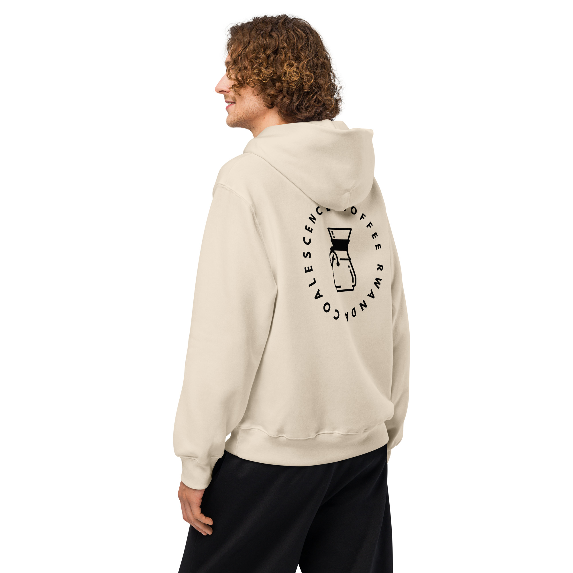 Pour Over Rwanda Oversized Heavyweight Hoodie - Image 7