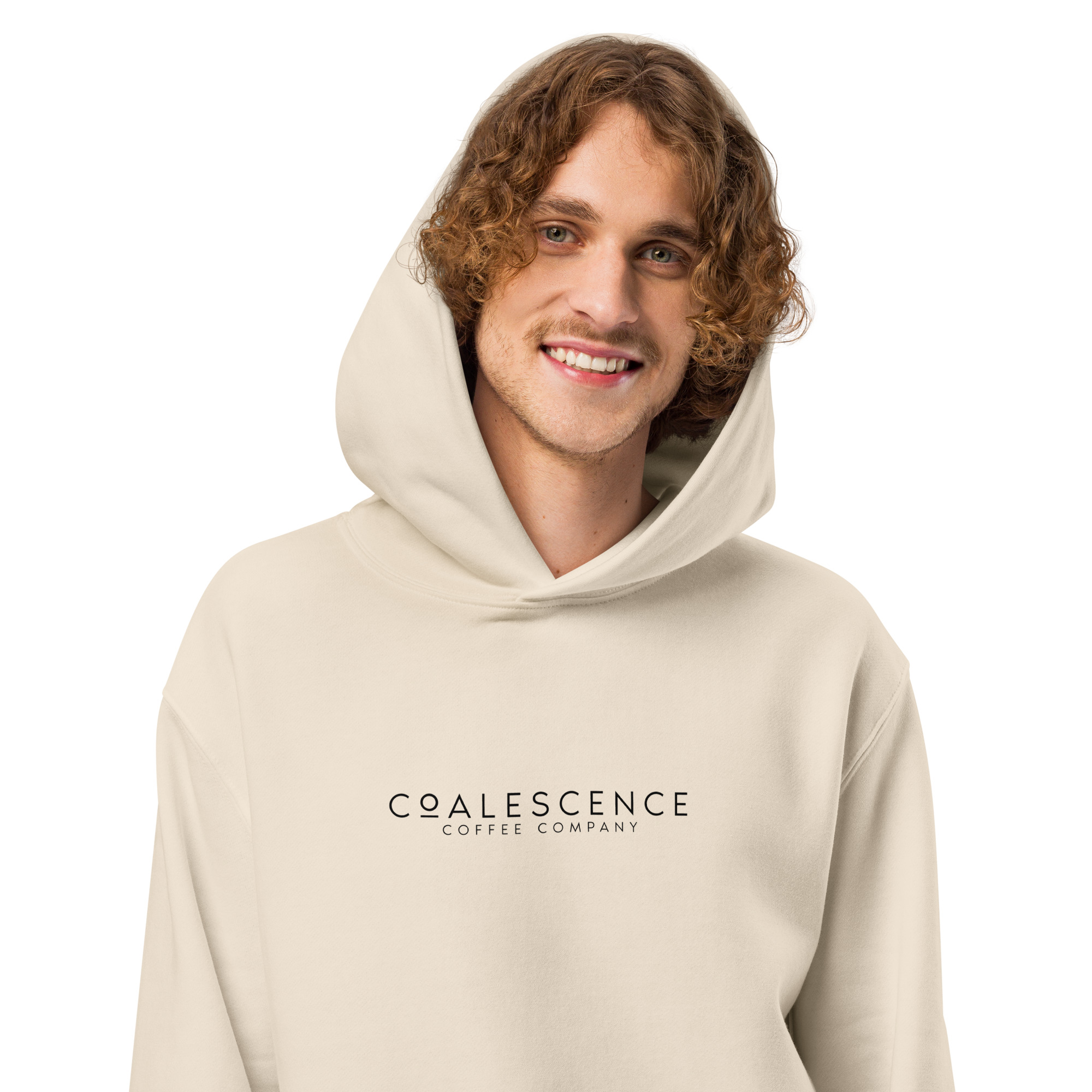 Coffee Loves Norfolk Oversized Heavyweight Hoodie - Image 8