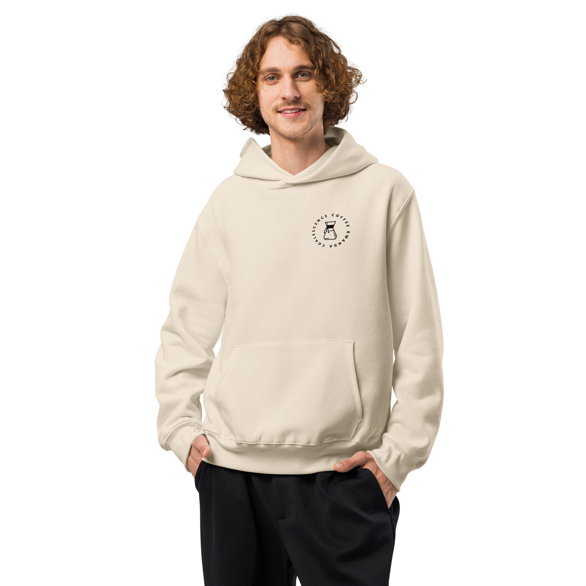 Pour Over Rwanda Oversized Heavyweight Hoodie - Image 8