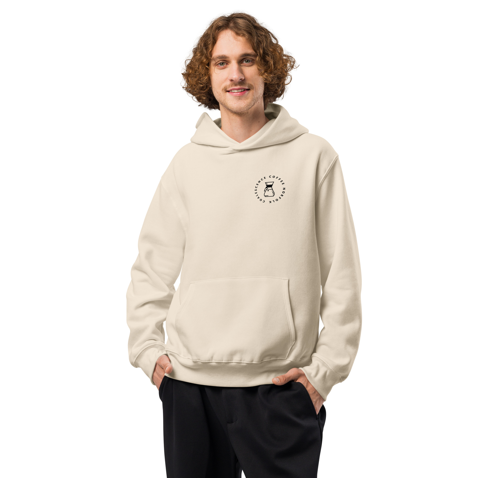 Pour Over Norfolk Oversized Heavyweight Hoodie - Image 8
