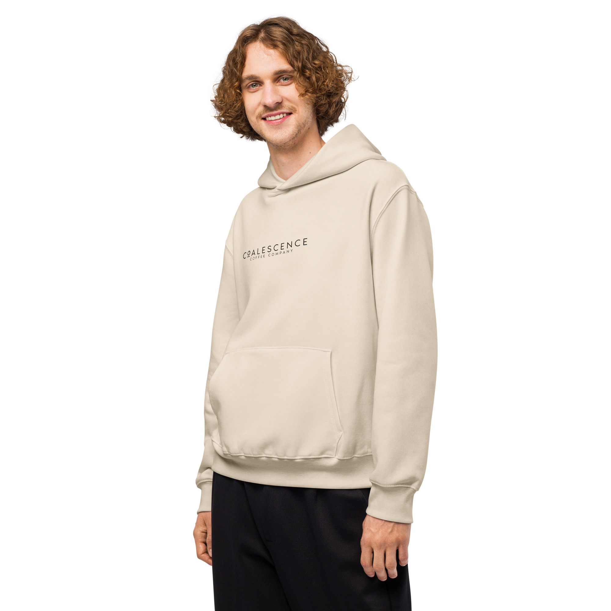 Coffee Loves Norfolk Oversized Heavyweight Hoodie - Image 9