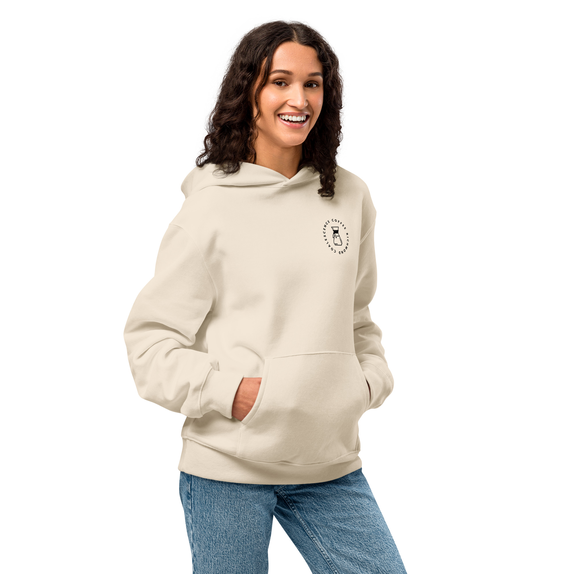 Pour Over Richmond Oversized Heavyweight Hoodie - Image 7