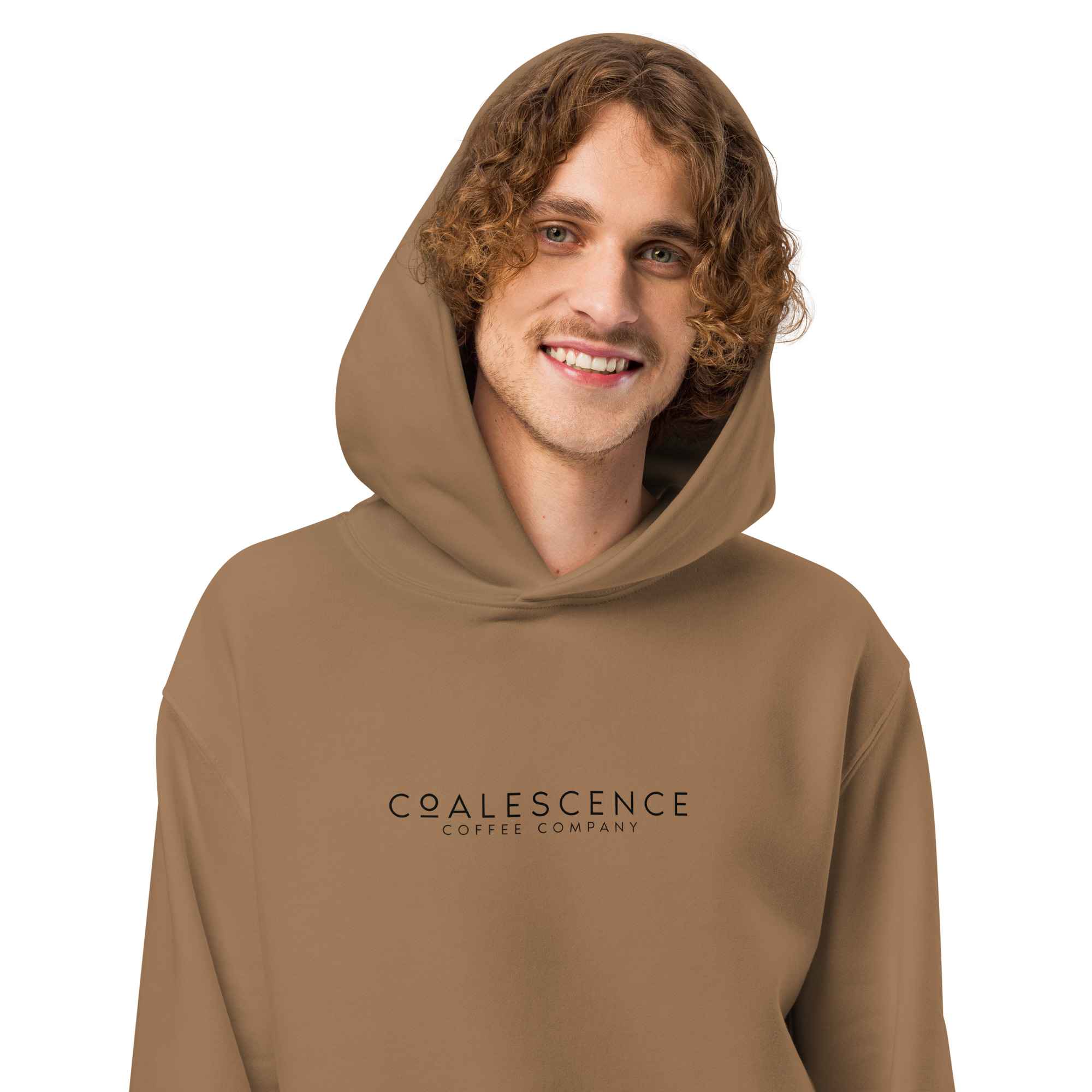 Coffee Loves Richmond Oversized Heavyweight Hoodie - Image 3