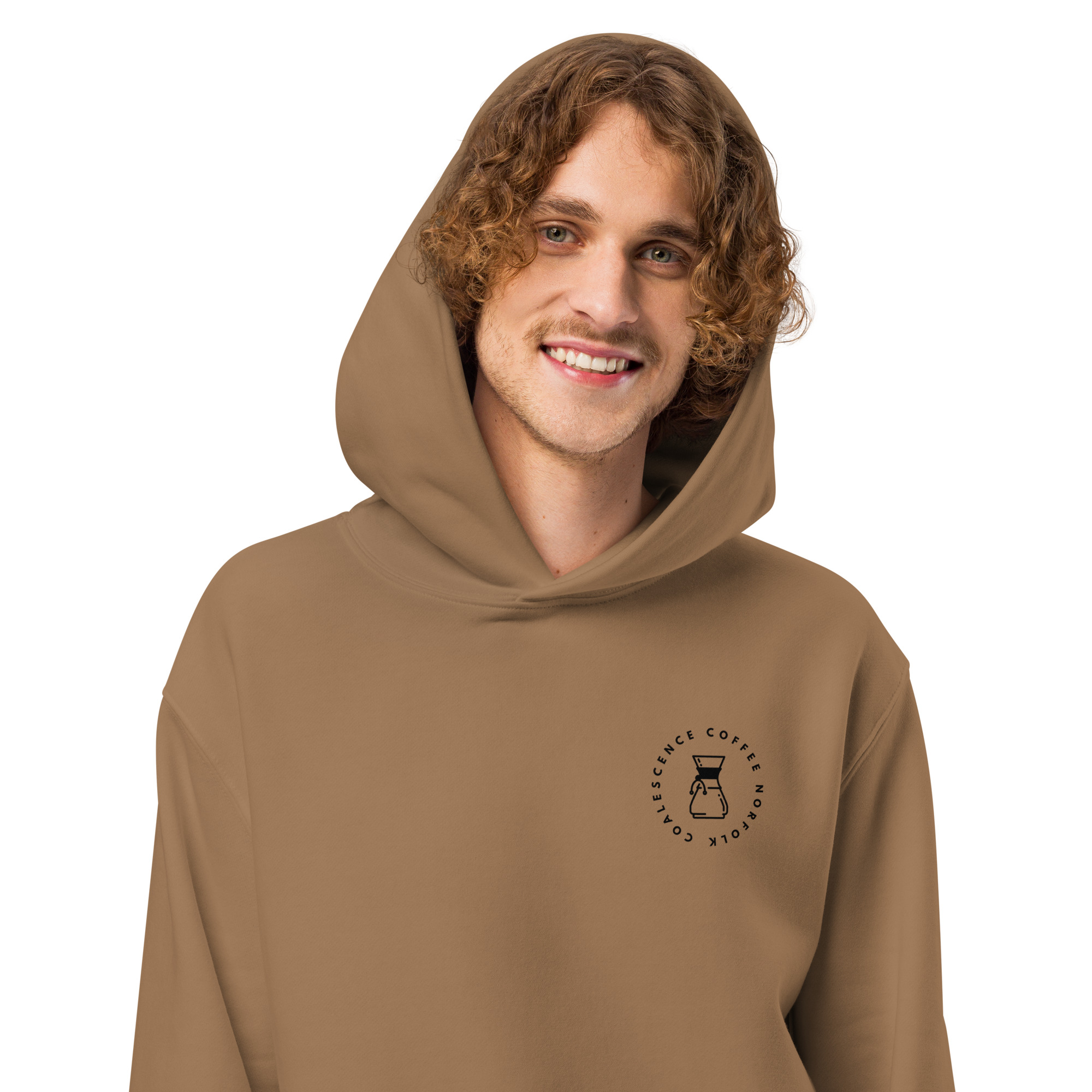 Pour Over Norfolk Oversized Heavyweight Hoodie - Image 4