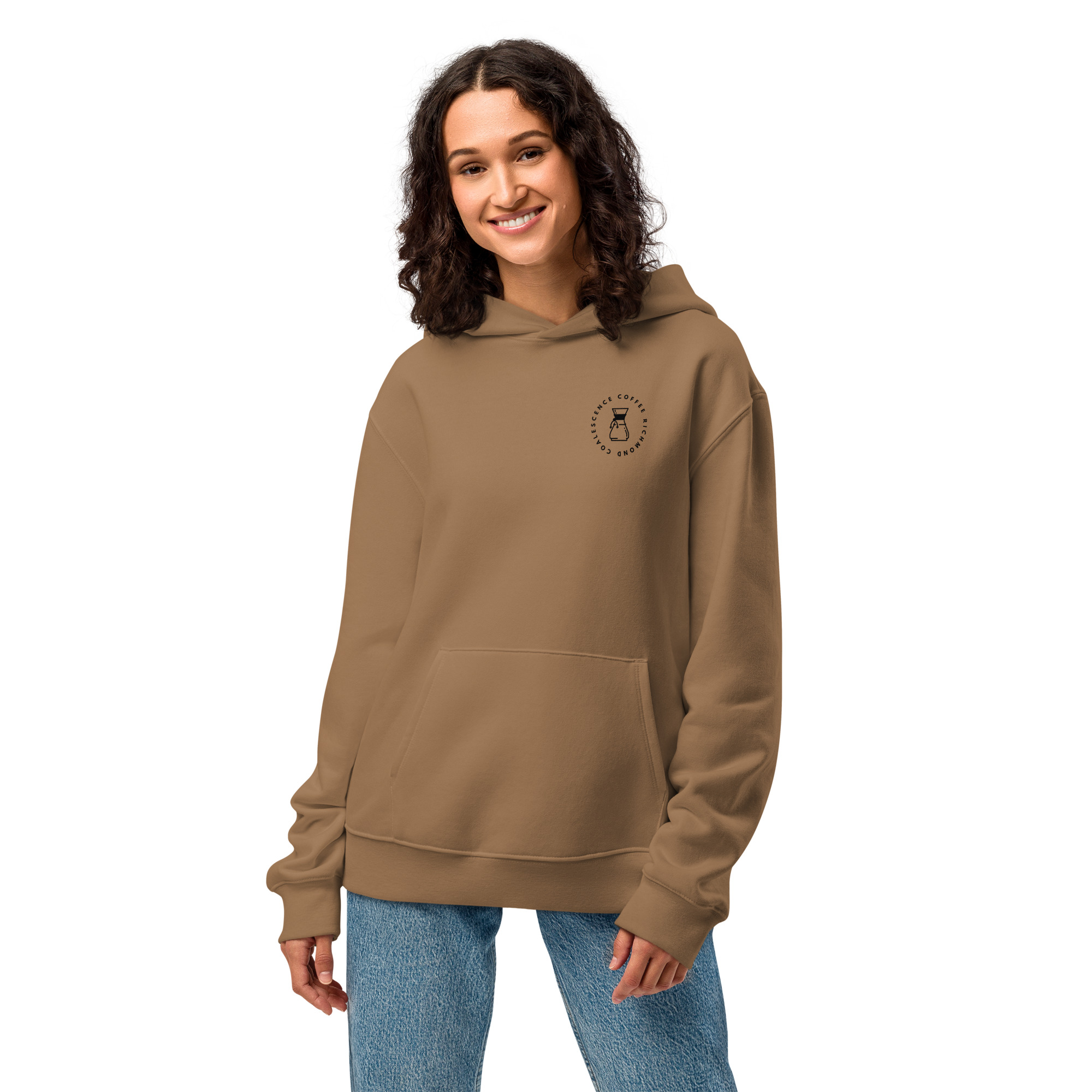 Pour Over Richmond Oversized Heavyweight Hoodie - Image 2