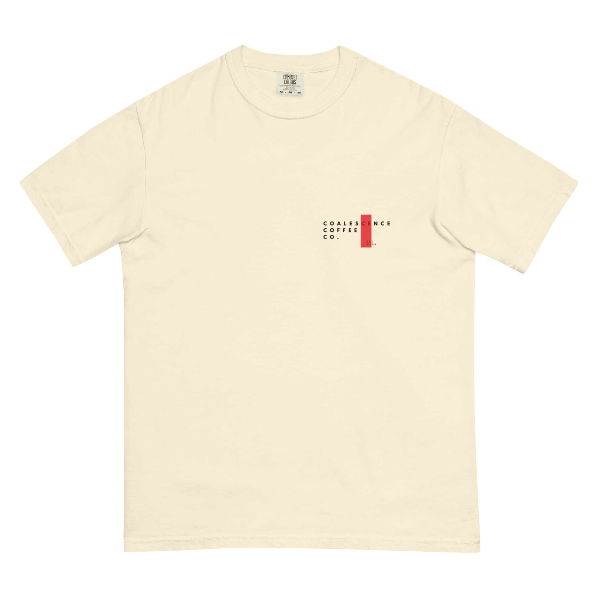 Single Origin Pour Over Unisex Garment-Dyed Heavyweight T-shirt - Image 8