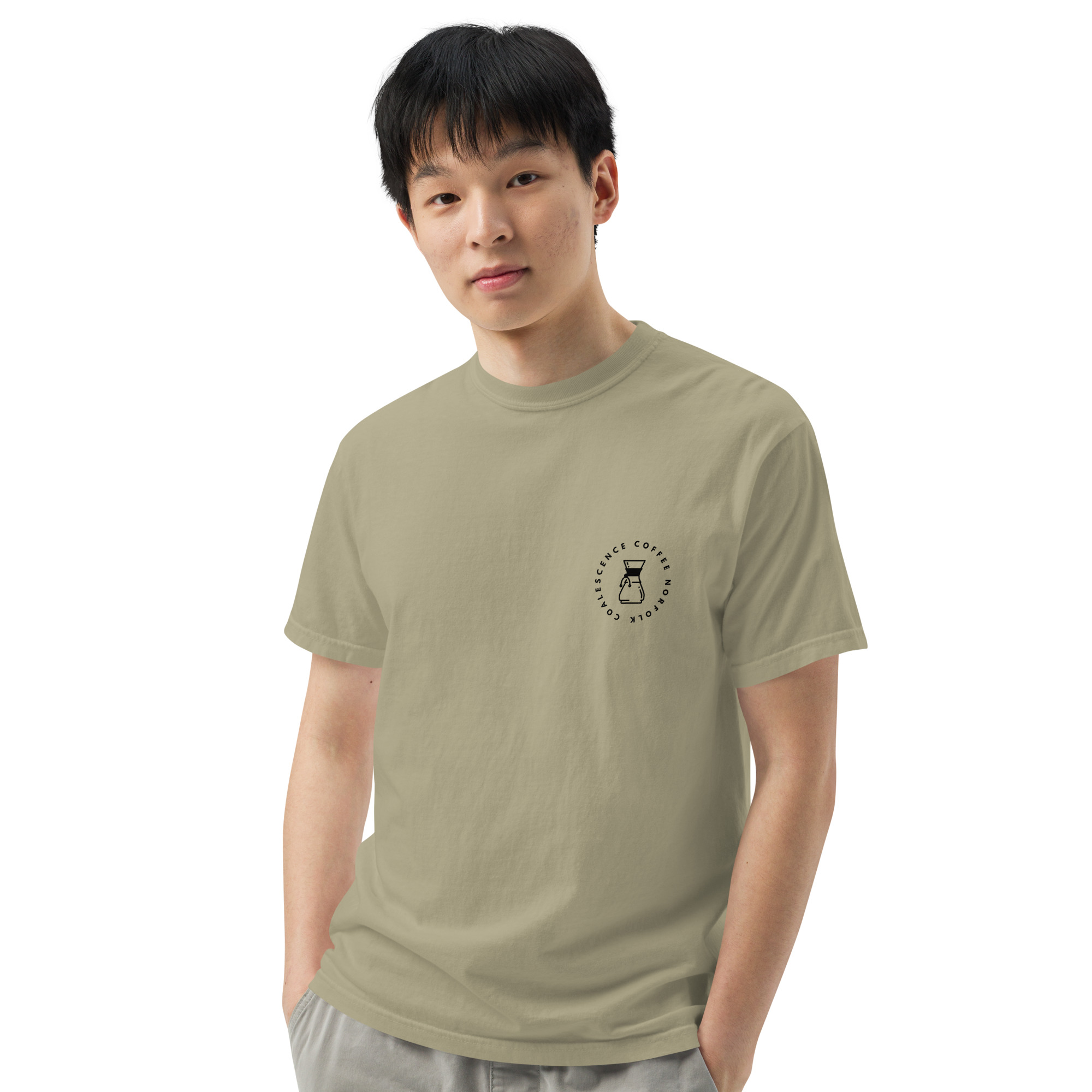 Pour Over Norfolk Unisex Garment-dyed Heavyweight T-shirt - Image 11