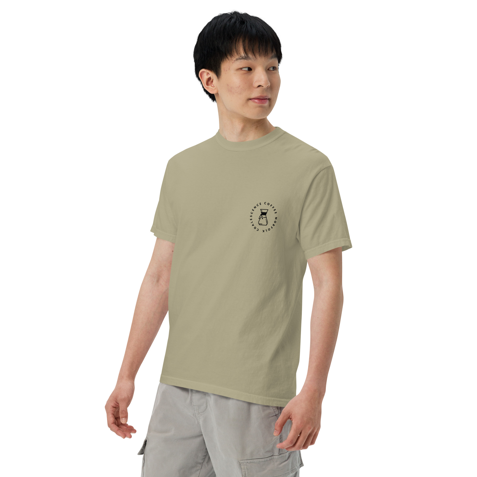 Pour Over Norfolk Unisex Garment-dyed Heavyweight T-shirt - Image 12